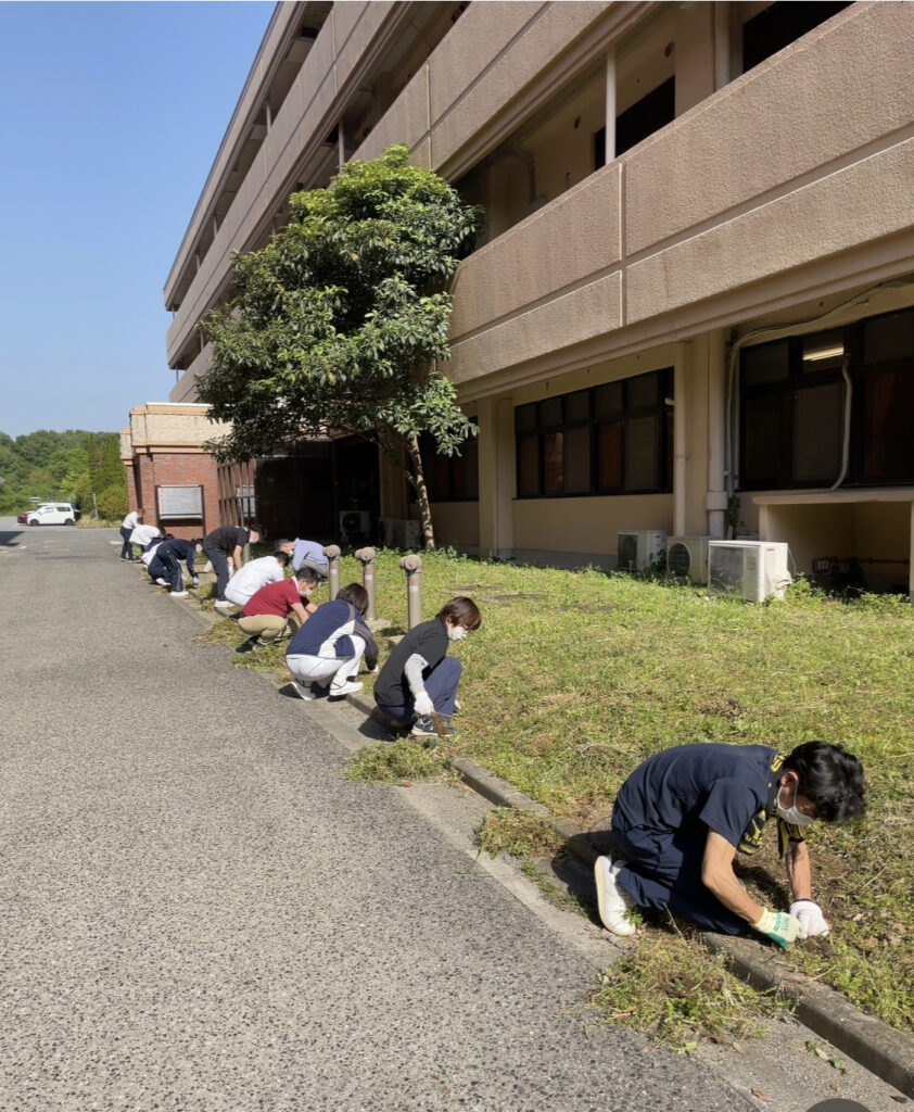 花植え活動①