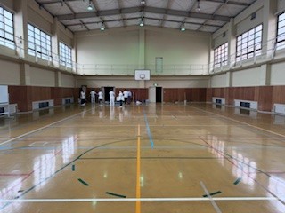 地域に開いた病院づくり～体育館整備～